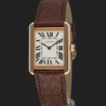 Cartier Tank Solo W5200024 (2020) - Silver dial 31 mm Rose Gold case (1/8)