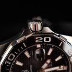 TAG Heuer Aquaracer 300M WAY211A.FT6151 (Onbekend (willekeurig serienummer)) - Zwart wijzerplaat 41mm Staal (3/8)