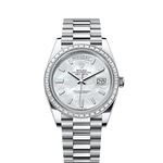 Rolex Day-Date 40 228396TBR (2025) - White dial 40 mm Platinum case (1/1)