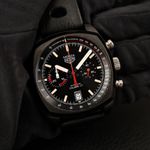 TAG Heuer Monza CR2080 (2017) - Zwart wijzerplaat 42mm Titanium (2/8)