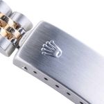 Rolex Lady-Datejust 69173 (1993) - Silver dial 26 mm Gold/Steel case (7/8)