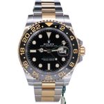 Rolex GMT-Master II 116713LN (2019) - Black dial 40 mm Gold/Steel case (5/8)