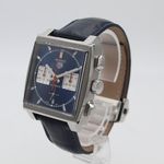 TAG Heuer Monaco CBL2111.FC6453 (2021) - Blauw wijzerplaat 39mm Staal (3/8)