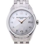 Baume & Mercier Clifton M0A10176 (2023) - Pearl dial 30 mm Steel case (1/4)