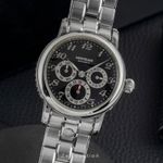 Montblanc Sport 7018 (2005) - Zwart wijzerplaat 38mm Staal (1/8)