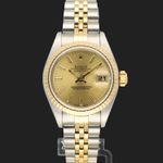 Rolex Lady-Datejust 79173 (2001) - Champagne dial 26 mm Gold/Steel case (2/8)