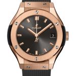 Hublot Classic Fusion Racing Grey 581.OX.7081.RX (2026) - Grijs wijzerplaat 33mm Roségoud (1/1)
