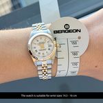 Rolex Lady-Datejust 69173 (1991) - Wit wijzerplaat 26mm Goud/Staal (2/8)