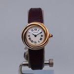Cartier Trinity 2357 (Unknown (random serial)) - White dial 27 mm Yellow Gold case (1/4)