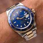 Rolex Submariner Date 16613 (1995) - 40mm Goud/Staal (2/8)