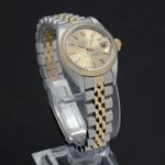 Rolex Lady-Datejust 69173 (1986) - Gold dial 26 mm Gold/Steel case (4/7)