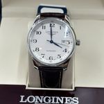 Longines Master Collection L2.893.4.78.3 (2023) - Zilver wijzerplaat 42mm Staal (4/8)