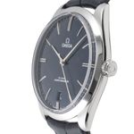 Omega De Ville Trésor 435.13.40.21.03.001 (Unknown (random serial)) - Blue dial 40 mm Steel case (6/8)