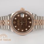 Rolex Datejust 31 278271 (2025) - 31 mm Gold/Steel case (2/6)