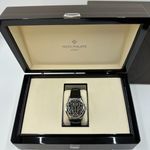 Patek Philippe Calatrava 5088/100P-001 (2022) - Black dial 38 mm Platinum case (4/8)