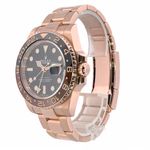 Rolex GMT-Master II 126715CHNR (2021) - Black dial 40 mm Rose Gold case (3/8)