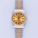 Rolex Datejust 36 16013 (Onbekend (willekeurig serienummer)) - 36mm Goud/Staal (3/8)