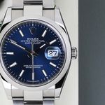 Rolex Datejust 36 126200 (2020) - Blue dial 36 mm Steel case (4/8)