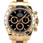 Rolex Daytona 126508 (2024) - Black dial 40 mm Yellow Gold case (1/8)
