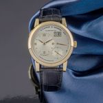 A. Lange & Söhne Lange 1 101.021 (Unknown (random serial)) - Silver dial 39 mm Yellow Gold case (1/8)