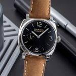 Panerai Radiomir 1940 3 Days PAM00574 (2017) - Zwart wijzerplaat 42mm Staal (3/8)