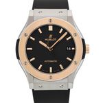 Hublot Classic Fusion 511.NO.1181.RX (2023) - Zwart wijzerplaat 45mm Titanium (2/3)