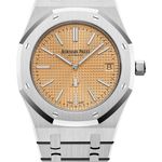 Audemars Piguet Royal Oak Jumbo 15202BC.OO.1240BC.01 (2025) - Pink dial 39 mm White Gold case (1/1)