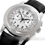 Patek Philippe Chronograph 5070G (2004) - Silver dial 43 mm White Gold case (2/4)