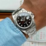 Rolex Explorer II 16570 (2000) - Zwart wijzerplaat 40mm Staal (2/8)