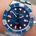 Maurice Lacroix Aikon A16058-SS002-431-1 (2023) - Blue dial 43 mm Steel case (1/8)