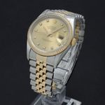 Rolex Datejust 36 16233 (1991) - Goud wijzerplaat 36mm Goud/Staal (2/7)