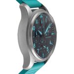 IWC Pilot Chronograph IW388108 (Unknown (random serial)) - Black dial 41 mm Titanium case (7/8)