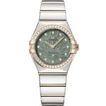 Omega Constellation 131.25.28.60.60.001 (2025) - Groen wijzerplaat 28mm Goud/Staal (1/1)