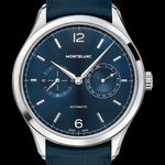 Montblanc Heritage Chronométrie 116244 (2022) - Blue dial 40 mm Steel case (1/1)