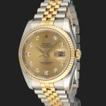 Rolex Datejust 36 116233 (2011) - 36mm Goud/Staal (1/8)