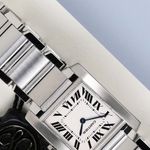 Cartier Tank Française W51003Q3 (1999) - 25 mm Steel case (4/8)