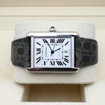 Cartier Tank Solo 3515 (2014) - White dial 31 mm Steel case (5/8)