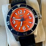 Breitling Superocean 42 A17366D71O1S2 (2022) - Red dial 42 mm Steel case (1/7)