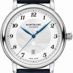 Montblanc Star 117575 (2022) - Silver dial 42 mm Steel case (1/1)