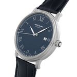 Montblanc Tradition 117829 (2022) - Blue dial 40 mm Steel case (1/1)