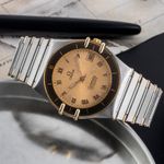 Omega Constellation 168.0068, 368.0865 (Unknown (random serial)) - Champagne dial 35 mm Gold/Steel case (2/8)