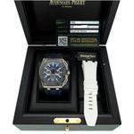 Audemars Piguet Royal Oak Offshore 26480TI.OO.A027CA.01 (2022) - Blauw wijzerplaat 42mm Titanium (6/7)