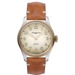 Montblanc 1858 119065 (2022) - Champagne wijzerplaat 40mm Staal (1/1)