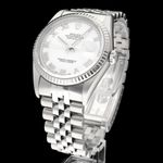 Rolex Datejust 36 16234 (2002) - White dial 36 mm Steel case (2/8)