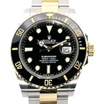 Rolex Submariner Date 126613LN (2021) - Black dial 41 mm Gold/Steel case (1/8)