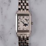 Jaeger-LeCoultre Grande Reverso 240.8.27 (Onbekend (willekeurig serienummer)) - Zilver wijzerplaat 30mm Staal (1/6)
