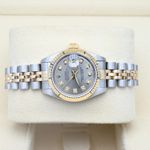 Rolex Lady-Datejust 69173 (1994) - Grijs wijzerplaat 26mm Goud/Staal (5/7)