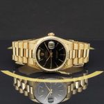 Rolex Day-Date 36 18238 (1994) - Black dial 36 mm Yellow Gold case (4/7)