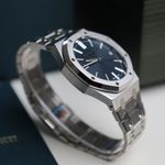 Audemars Piguet Royal Oak Selfwinding 15510ST.OO.1320ST.06 (2024) - Blue dial 41 mm Steel case (7/7)