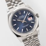 Rolex Datejust 36 116200 (2018) - Blue dial 36 mm Steel case (3/8)